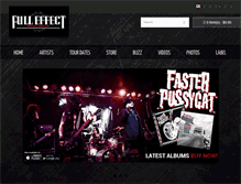 Tablet Screenshot of fulleffectmusicgroup.com